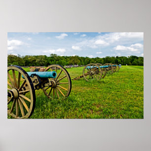 Affiche Les vues du parc militaire de Shiloh à Shiloh