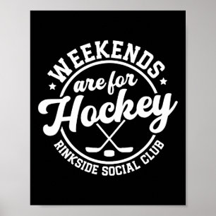 Affiche Les week-ends sont pour le Club social en bord de