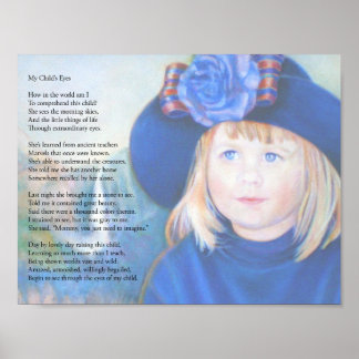 Affiche Les yeux de mon enfant