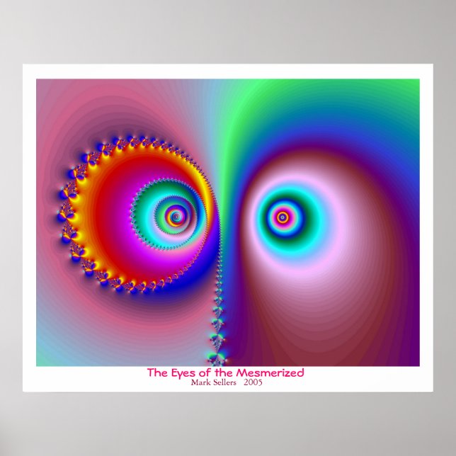 Affiche Les yeux des mémersés (Devant)