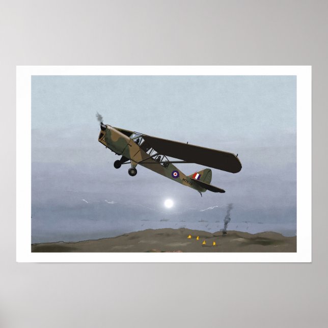 Affiche Les yeux du jour J dans le ciel (Devant)