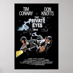 AFFICHE LES YEUX PRIVÉS
