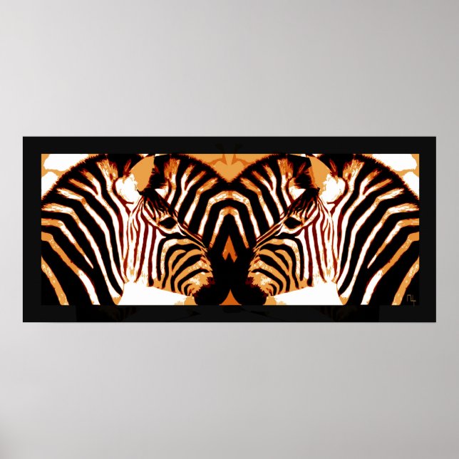 Affiche Les zèbres amoureux (Devant)