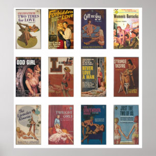 Affiche Lesbian Pulp