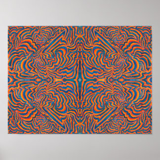 Affiche L'espace entre le monde et la terre