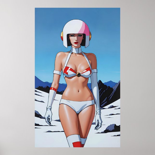 Affiche L'espace est le lieu - Ken Gage Art (Devant)