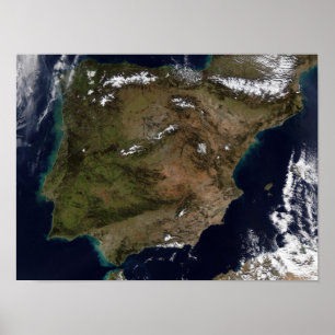 Affiche L'Espagne et le Portugal 3