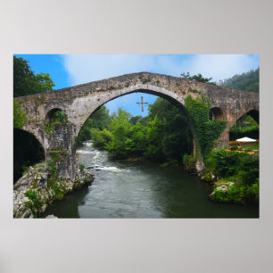 Affiche L'Espagne réelle - Puente romano de Cangas de Onís