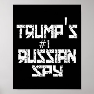 Affiche L'espion russe drôle conservateur de Trump