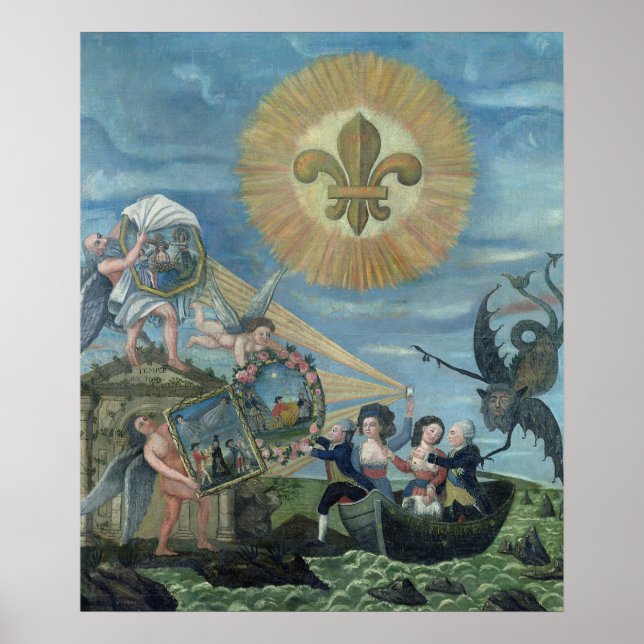 Affiche L'espoir du bonheur dédié à la nation (Devant)