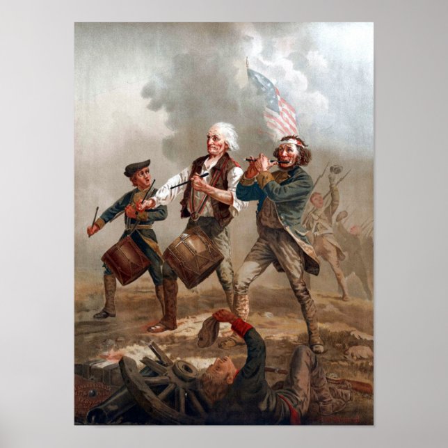 Affiche L'Esprit de 76 par Archibald MacNeal Willard (Devant)