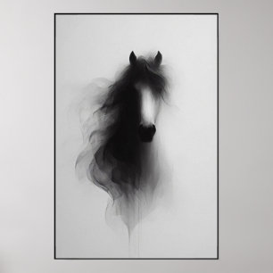 Affiche L'esprit de l'Abstrait étalon fumé