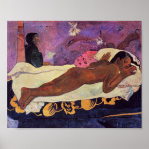 Affiche L'Esprit des morts veille Paul Gauguin