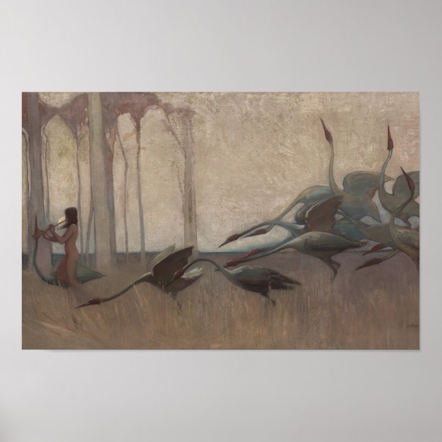 Affiche L'Esprit des Plaines Sydney Long Mythologie  (Devant)