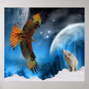 Affiche L'esprit guide l'affiche