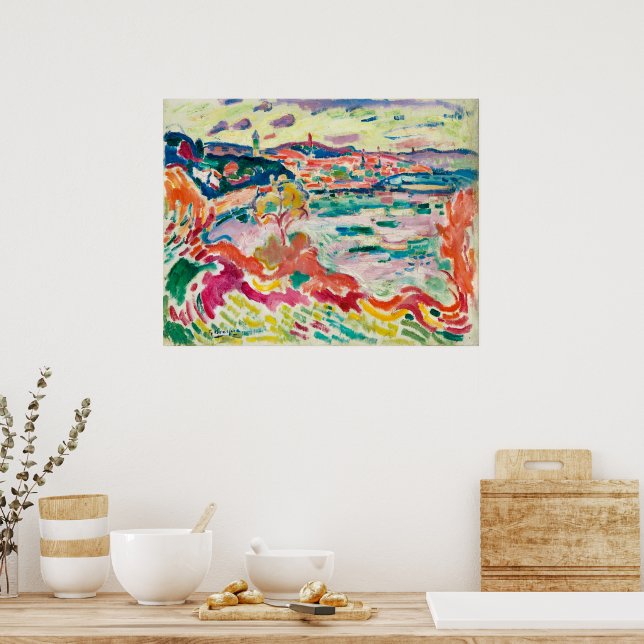 Affiche L'Estaque | Georges Braque | (Cuisine)