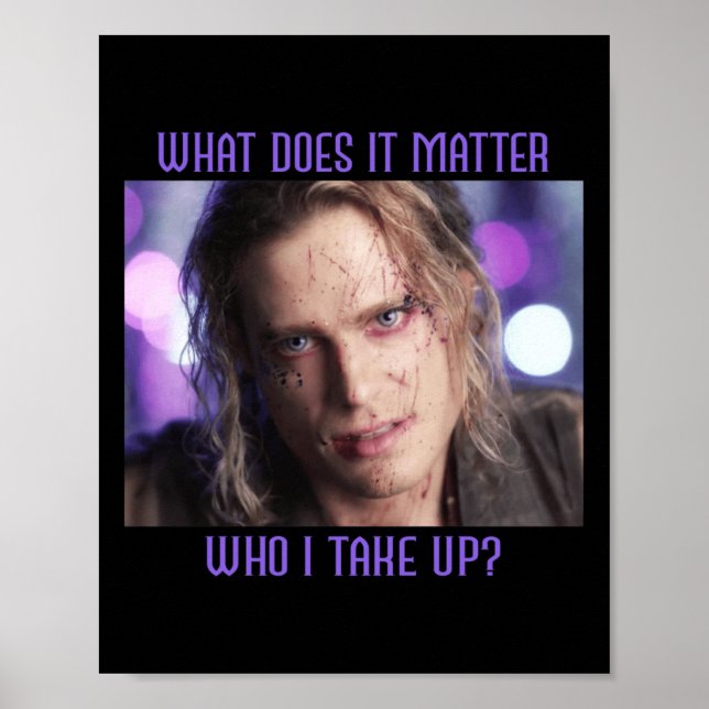 Affiche Lestat Rock Star Qu'est-ce qu'il Sticker (Devant)