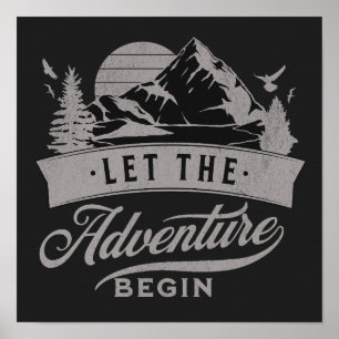 Affiche Let the adventure begin