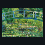 Affiche L'étang Water-Lily, 1899 par Claude Monet<br><div class="desc">Claude Monet - The Water-Lily Pond,  1899. Oscar-Claude Monet était un peintre français et fondateur de la peinture impressionniste,  considéré comme un précurseur essentiel du modernisme,  notamment dans ses tentatives de peindre la nature telle qu'il la perçoit.</div>
