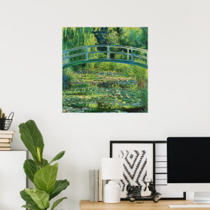 Affiche L'étang Water-Lily de Claude Monet