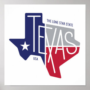 Affiche L'État de Lone Star