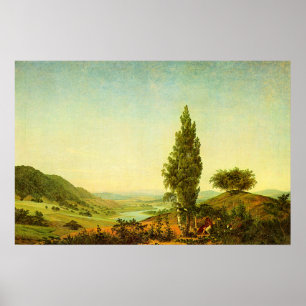 Affiche L'Été, Caspar David Friedrich,