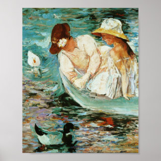 Affiche L'été par Mary Cassatt