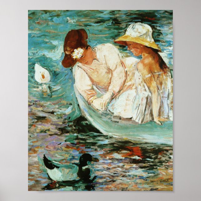 Affiche L'été par Mary Cassatt (Devant)