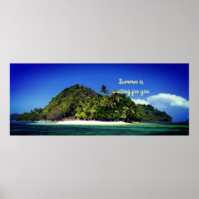 Affiche L'été t'attend (Devant)