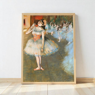 Affiche L'étoile, Degas Art
