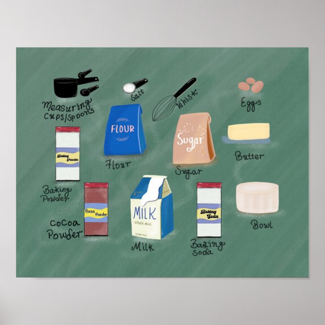 Affiche Let's Bake (Devant)