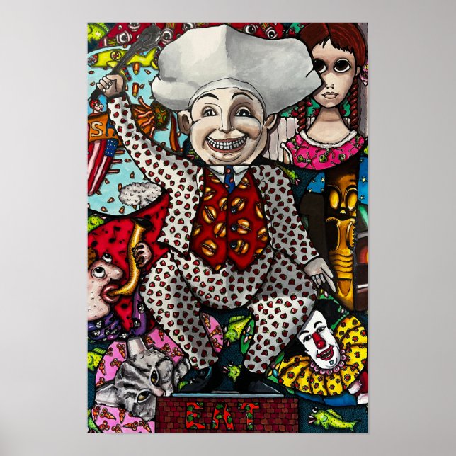 Affiche Let's Eat (Devant)