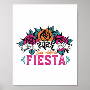 Affiche Lets Fiesta Squad 2025 San Antonio Texas Cinco De