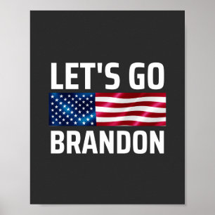 Affiche lets go brandon lets go brandon