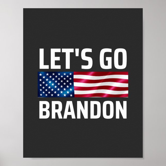 Affiche lets go brandon lets go brandon (Devant)
