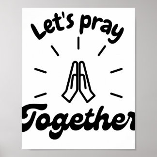 Affiche Let's Pray