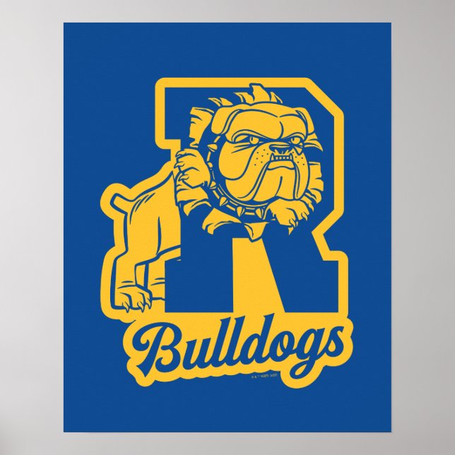 Affiche Letterman Riverdale Bulldogs (Devant)