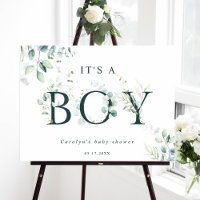 LETTRE BOtanique GRECQUE Eucalyptus Baby shower ga