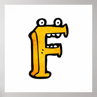 Affiche lettre de dessin