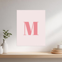 Lettre initiale Monogramme moderne