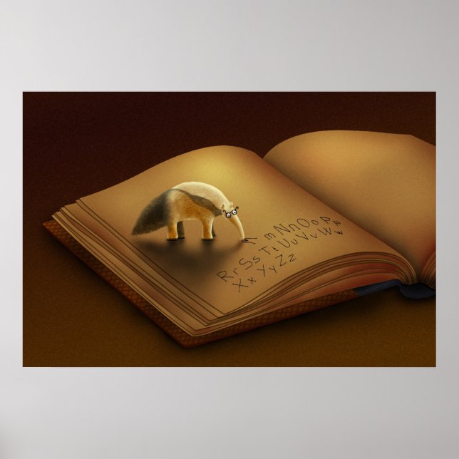 Affiche Lettre mangeur (Devant)