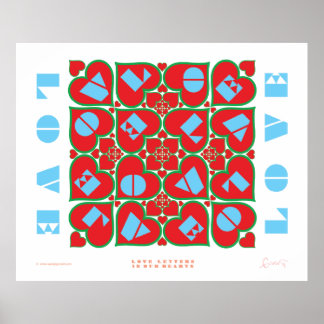 Affiche Lettres d'amour