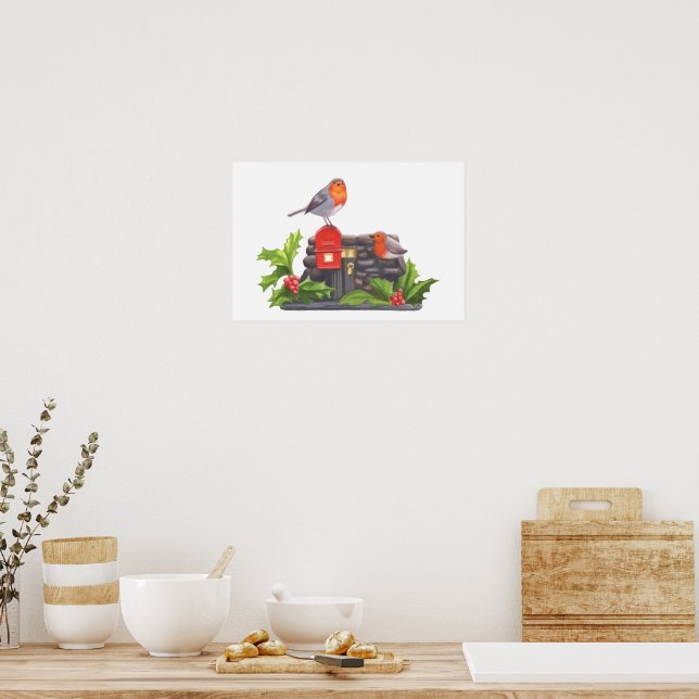 Affiche Lettres de Robin (Cuisine)