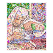 Lettres en hébreu Baba Sali