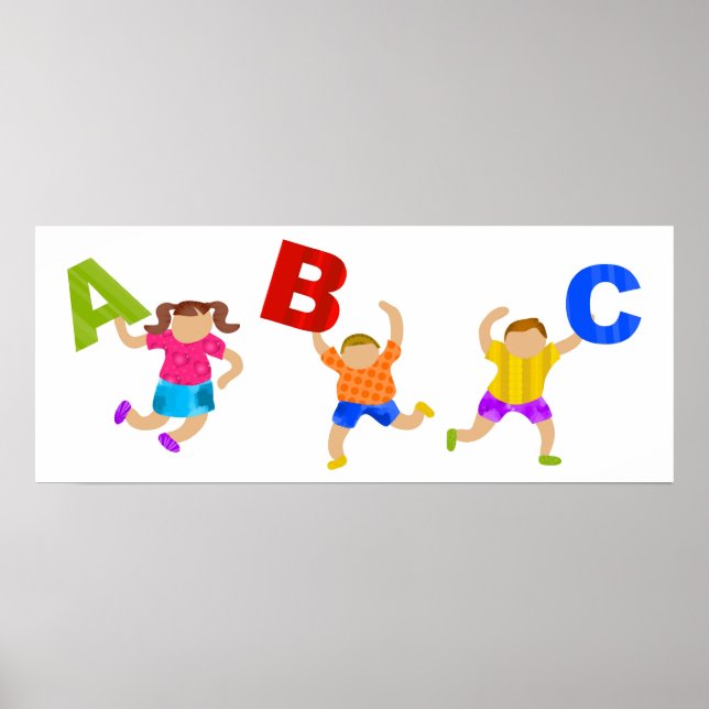 Affiche Lettres super (Devant)