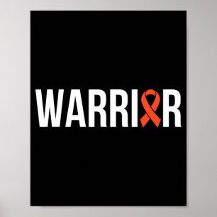 Affiche Leucémie Lutter contre le cancer Ruban 5