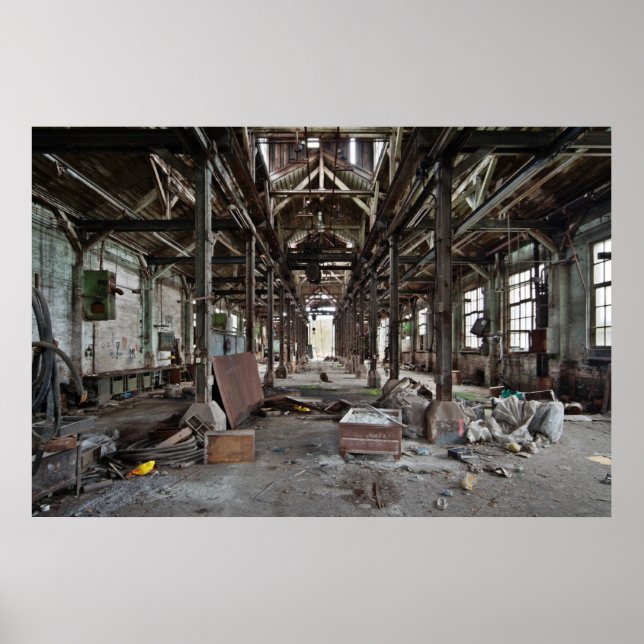 Affiche Leuna Gipswerke (Devant)