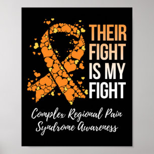 Affiche Leur combat complexe Le syndrome de la douleur rég