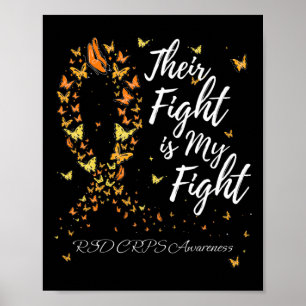 Affiche Leur combat est mon combat RSD RCPS Sensibilisatio