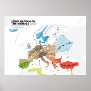 Posters Affiches Humour Viking Zazzle Fr